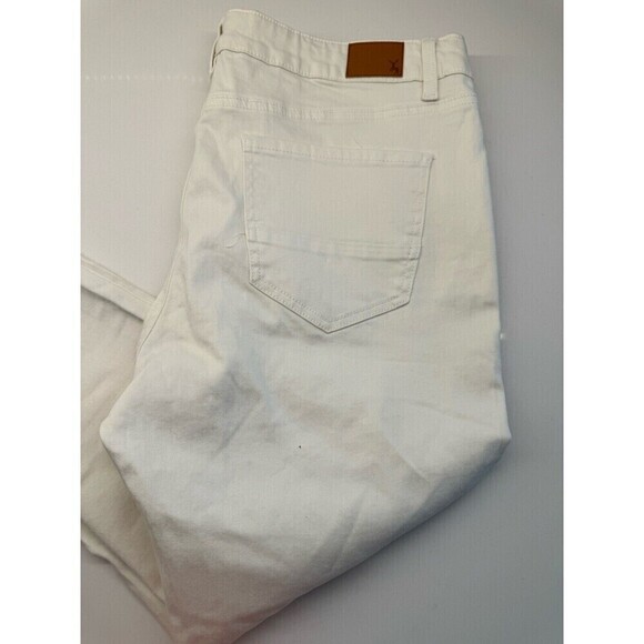 Resfeber jeans Roma collection cream skinny  jeans size 16 - Picture 7 of 15